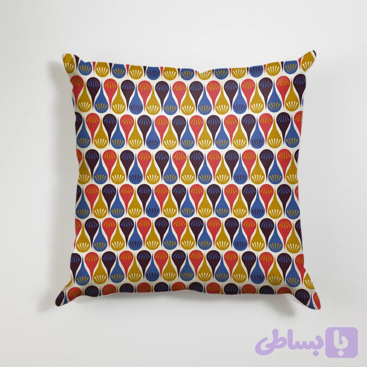 کوسن مربع، مخمل ضخیم، کد: C45-55