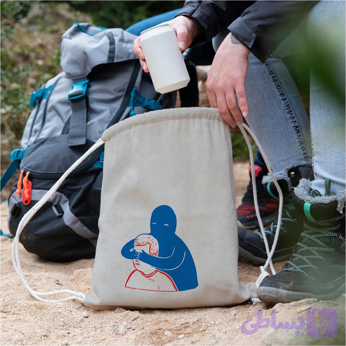 کیف خرید پارچه ای، توت بگ، TB-11