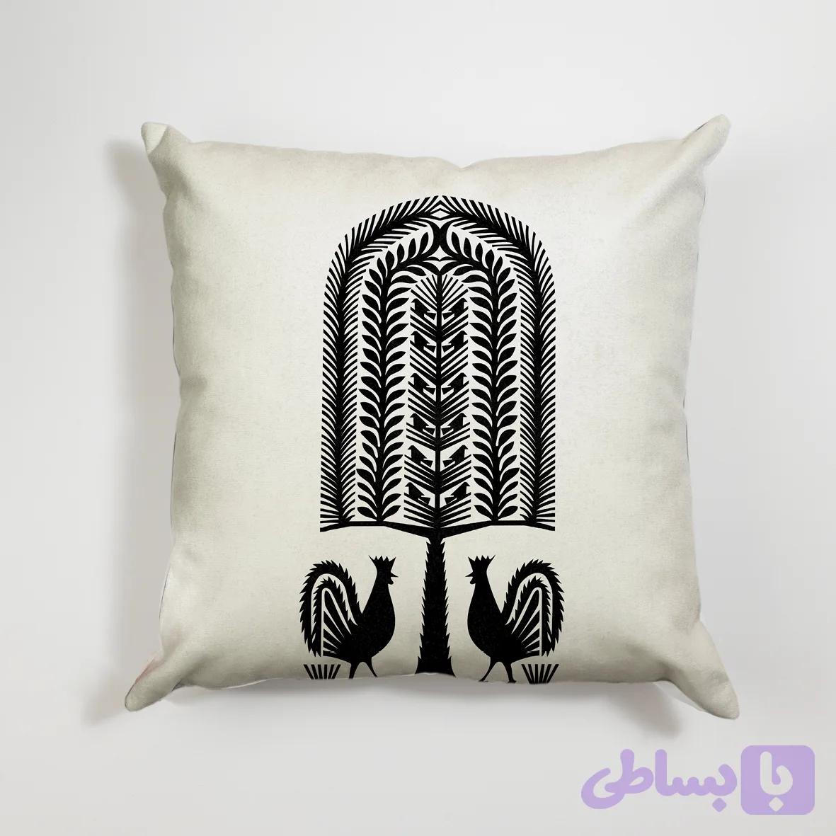 کوسن مربع، مخمل ضخیم، کد: C45-60/1