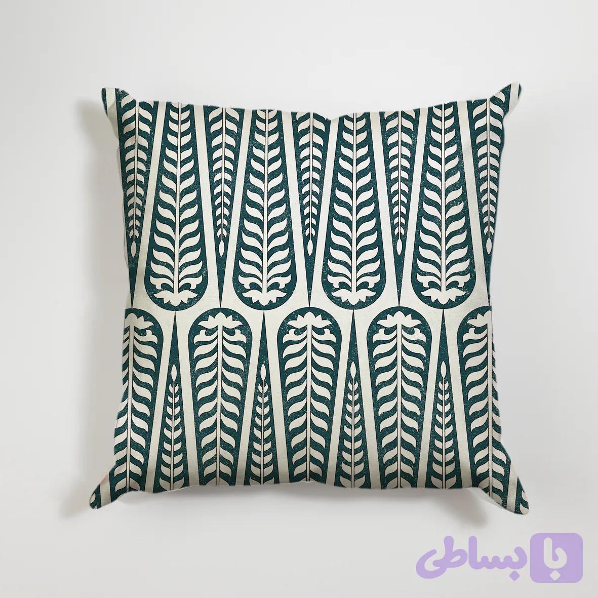 کوسن مربع، مخمل ضخیم، کد: C45-63/1
