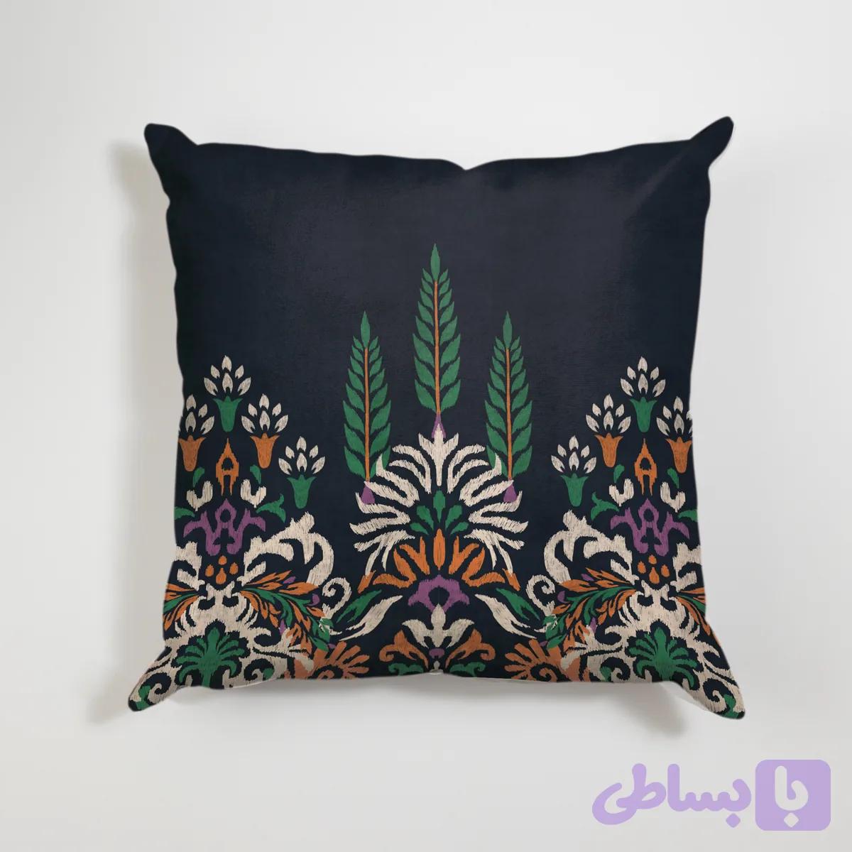 کوسن مربع، مخمل ضخیم، کد: C45-77
