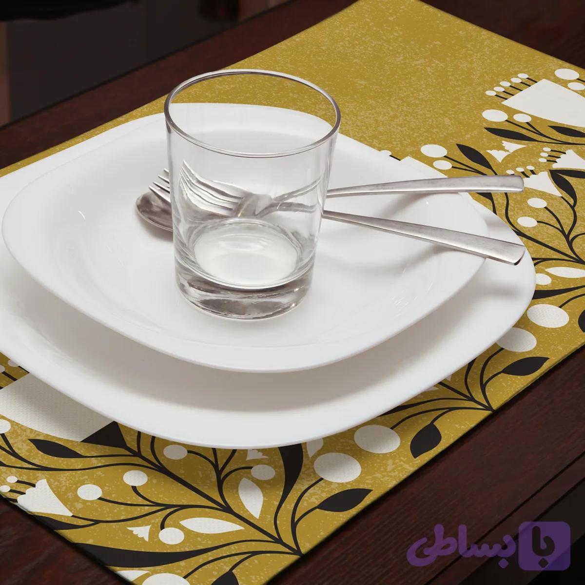 زیربشقابی پارچه ای، کد: NP-57