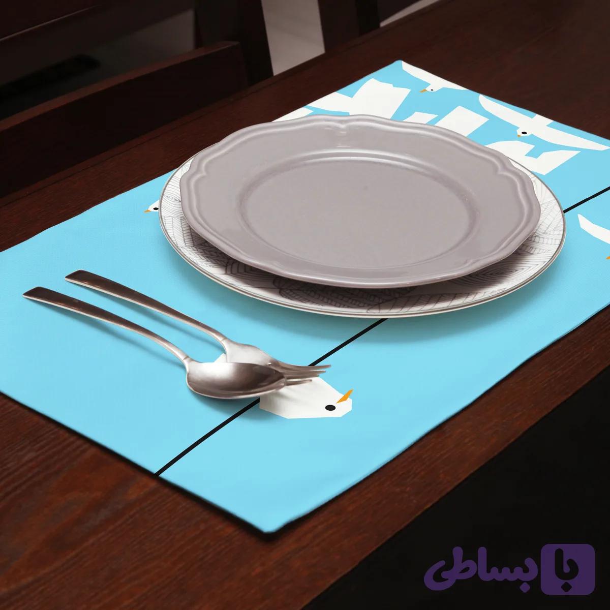 زیربشقابی پارچه ای، کد: NP-08