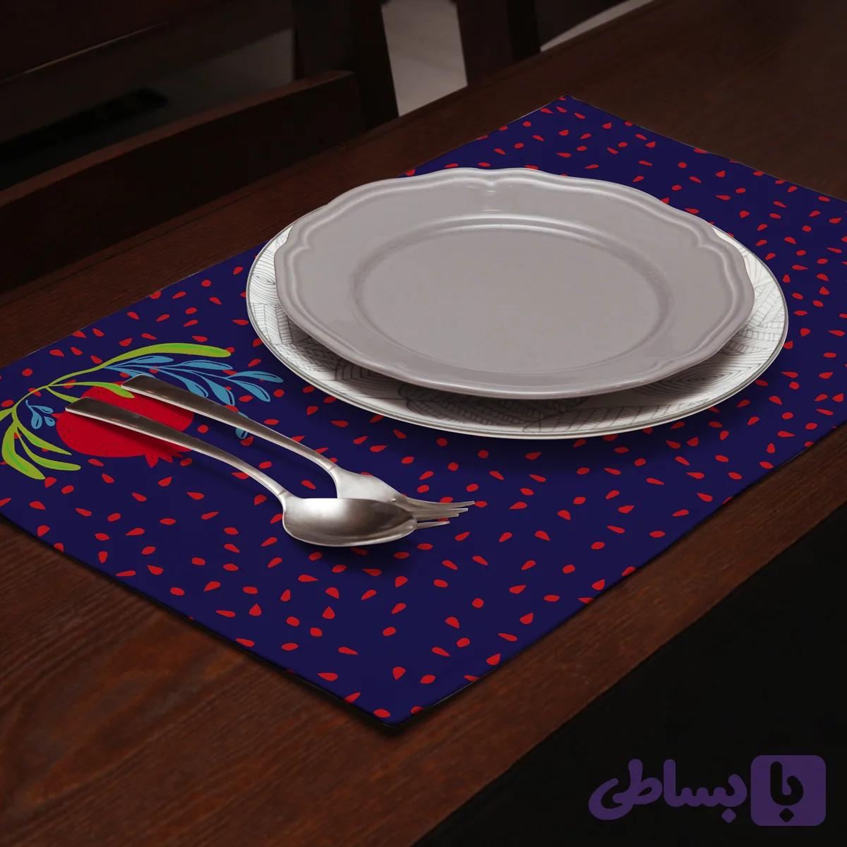 زیربشقابی پارچه ای، کد: NP-51