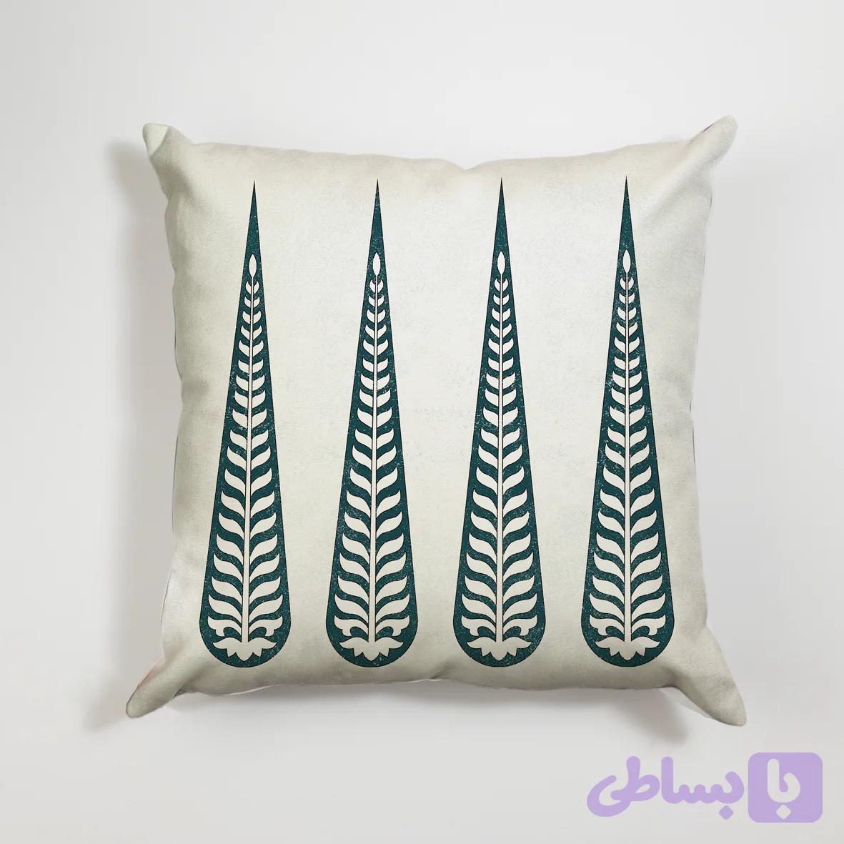 کوسن مربع، مخمل ضخیم، کد: C45-63