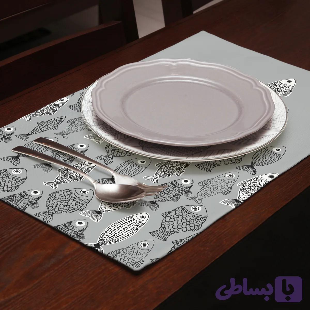 زیربشقابی پارچه ای، کد: NP-03