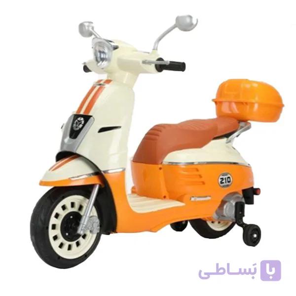 موتور شارژی طرح وسپا باکس و ریموت دار کد QK201 — تصویر 1