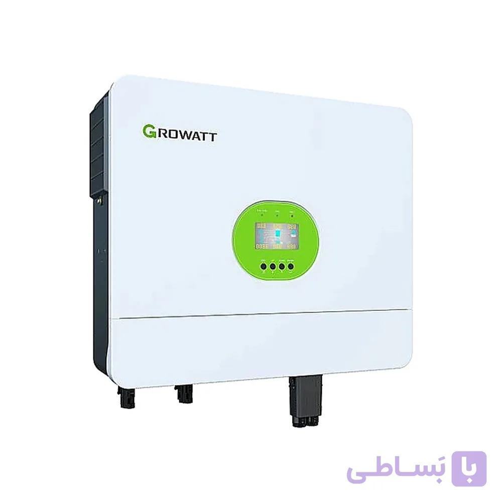 سانورتر 6 کیلووات هیبریدی تک فاز LV برند گرووات Growatt مدل SPF 6000 ES-H