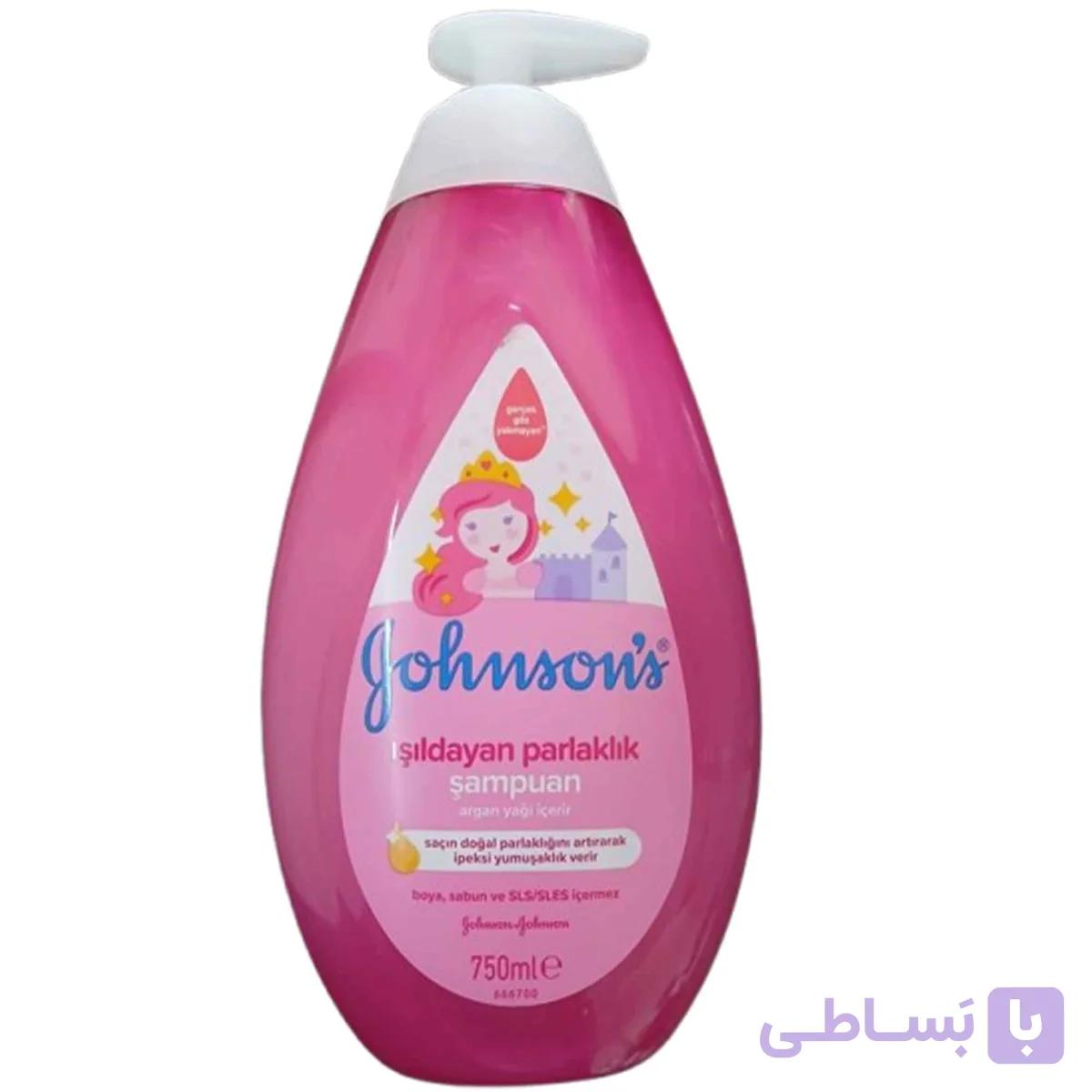 شامپو بچه جانسون مدل Isildayan Parlaklik حاوی روغن آرگان 750 — تصویر 1