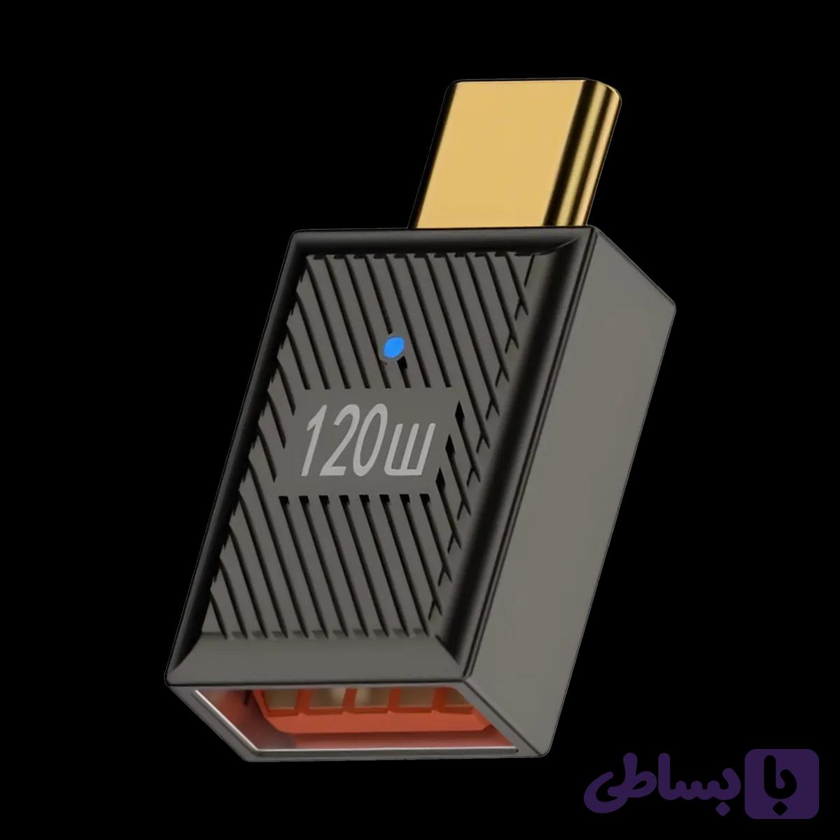 مبدل OTG یو اس بی به تایپ سی | کد A012 — تصویر 1