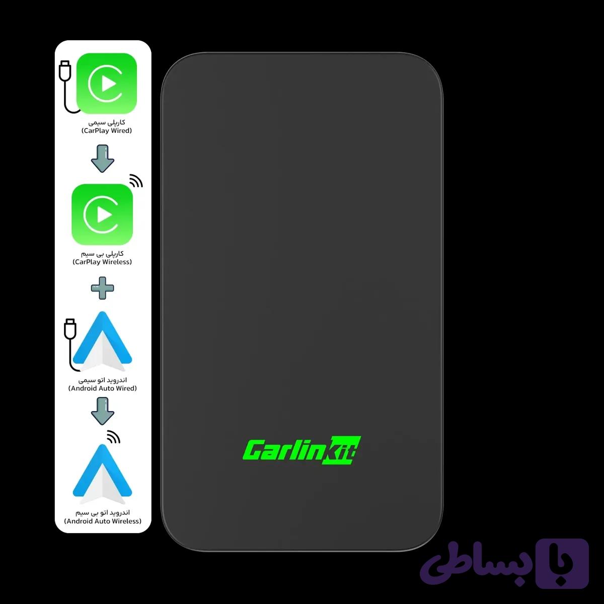 دانگل کارپلی و اندروید اتو کارلینکیت 2air-T — تصویر 1
