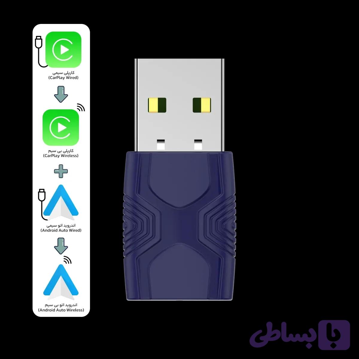 دانگل کارپلی و اندروید اتو کارلینکیت مینی اولترا 2 — تصویر 1