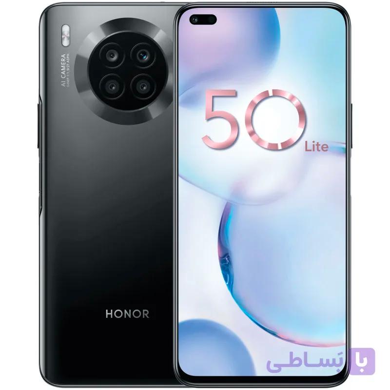 گوشی موبایل آنر مدل Honor 50 Lite دو سیم کارت ظرفیت 128 گیگابایت رم 6 گیگابایت
