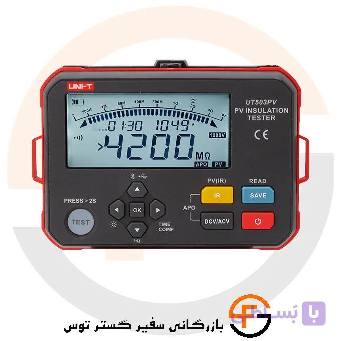 تستر مقاومت عایقی یونی تی مدل UNI-T UT503PV — تصویر 1