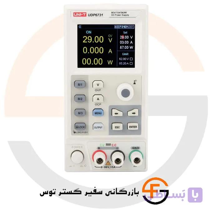 منبع تغذیه 80 ولت یونیتی UNI-T UDP6731 — تصویر 1