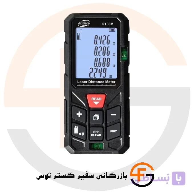 متر لیزری بنتک BENETECH GT80M — تصویر 1