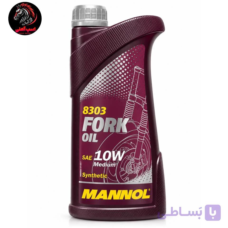 روغن کمک 10W یک لیتری مانول | MANNOL — تصویر 1