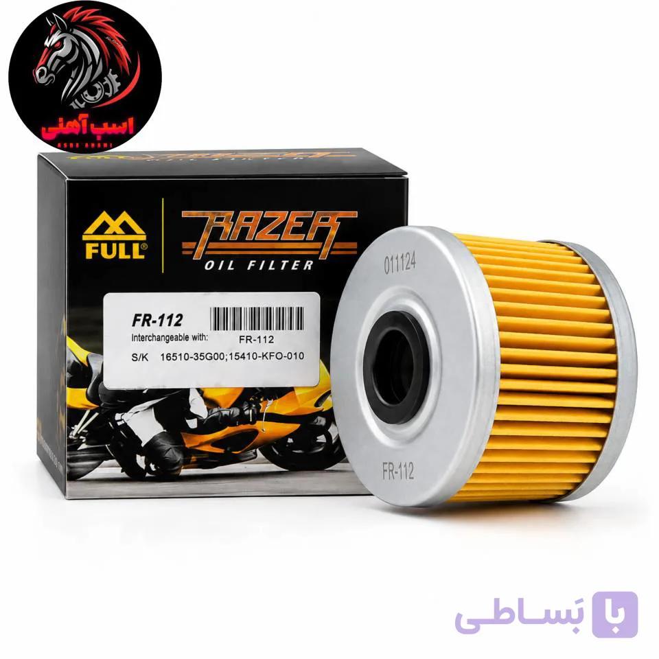 فیلتر روغن ریزر تایلند کد FR112(HONDA CRF250L) — تصویر 1
