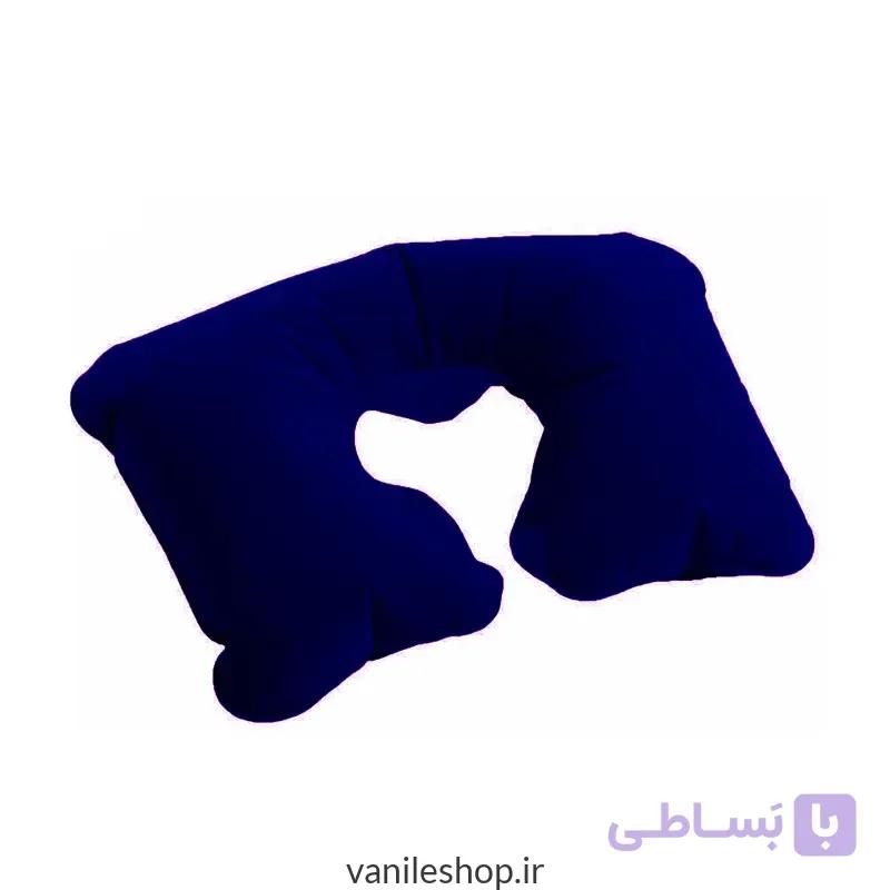 بالش گردنی بادی مسافرتی | بالش باد شونده سبک مناسب خودرو، هواپیما و کمپینگ — تصویر 1