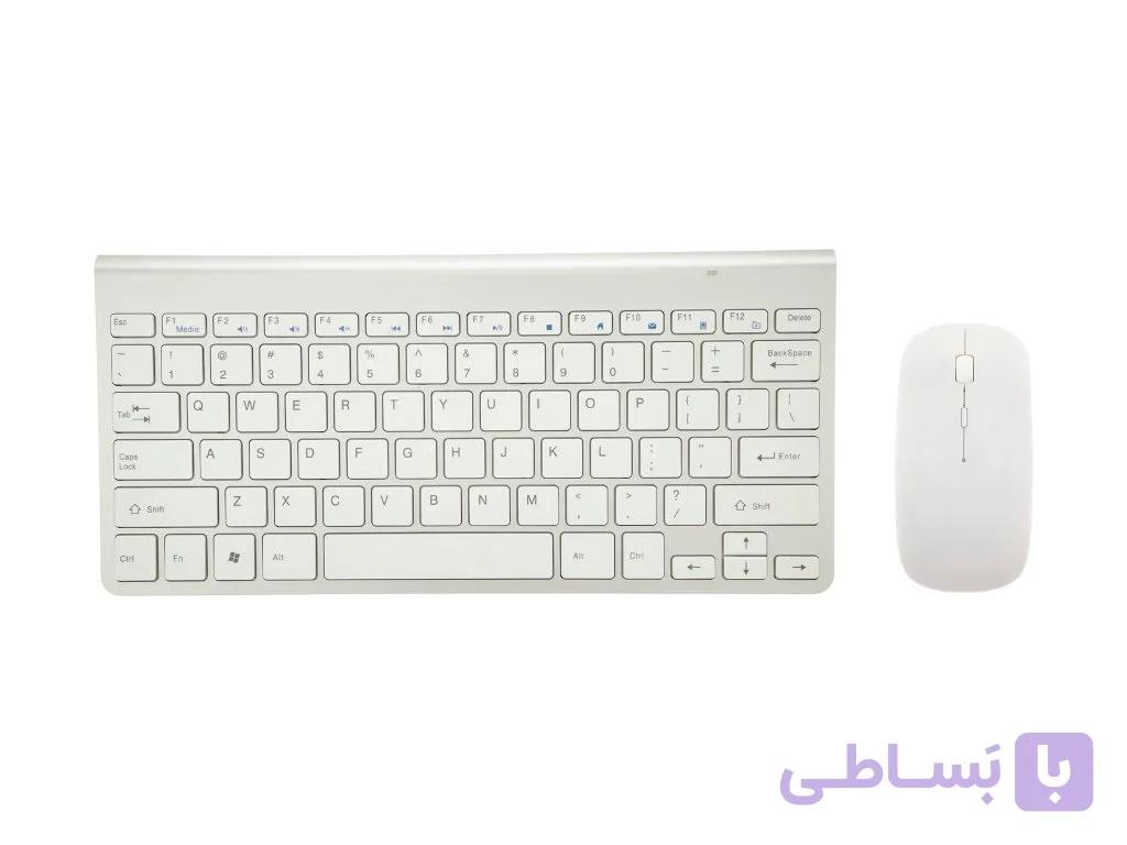 کیبورد و ماوس بی‌ سیم مدل K108 فارسی — تصویر 1