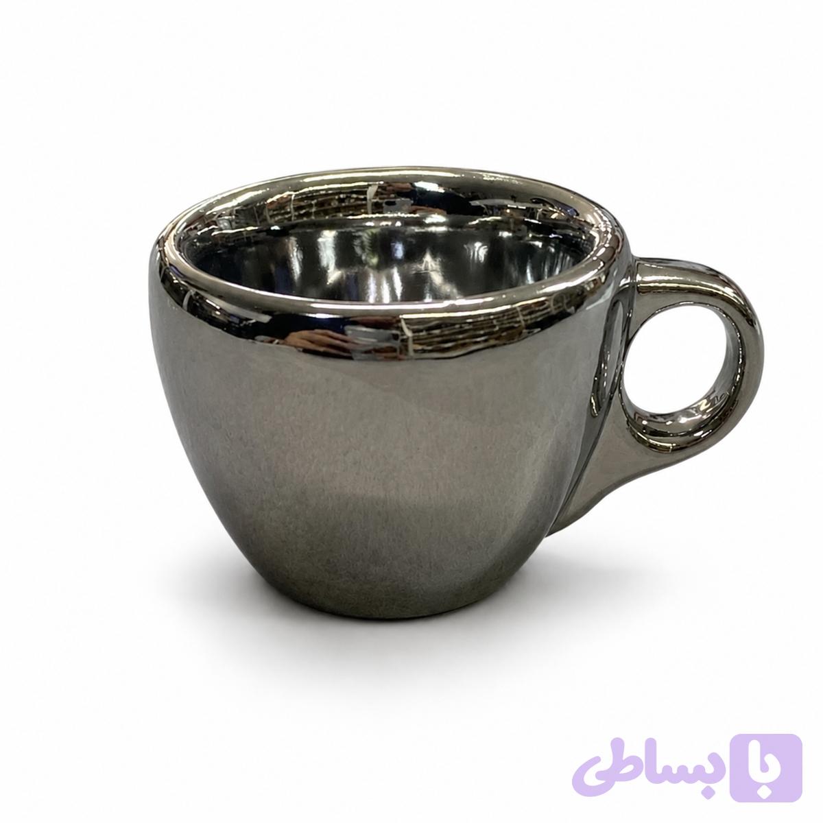 فنجان تک 6 تایی چینی | Porcelain Single Espresso Cup Set (6 Pcs)