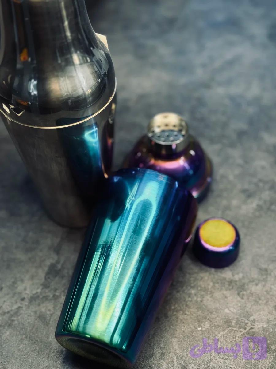 شیکر کوبلر رنگی | Color Cobbler Cocktail Shaker