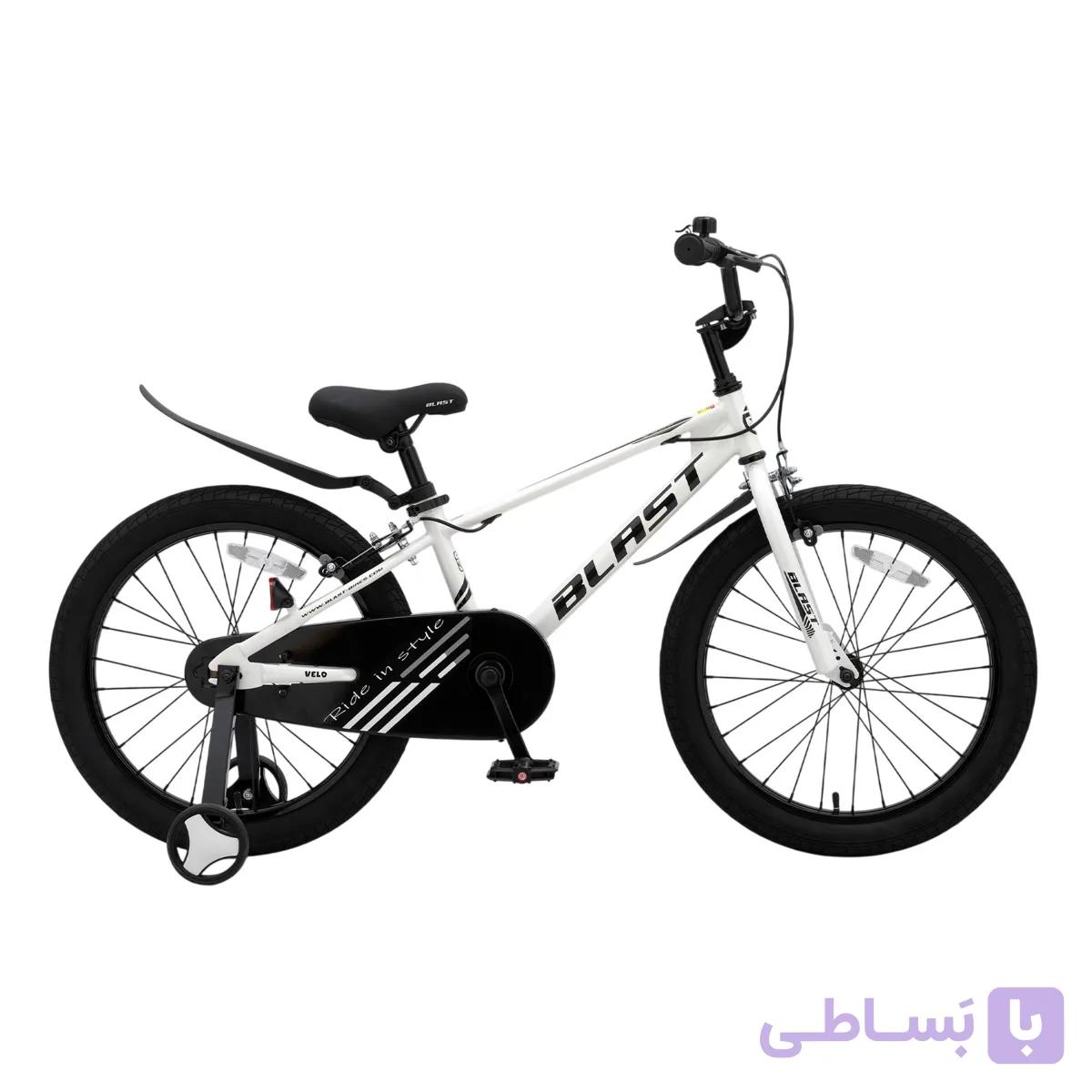 دوچرخه بلست سایز 20 مدل VELO سفید — تصویر 1