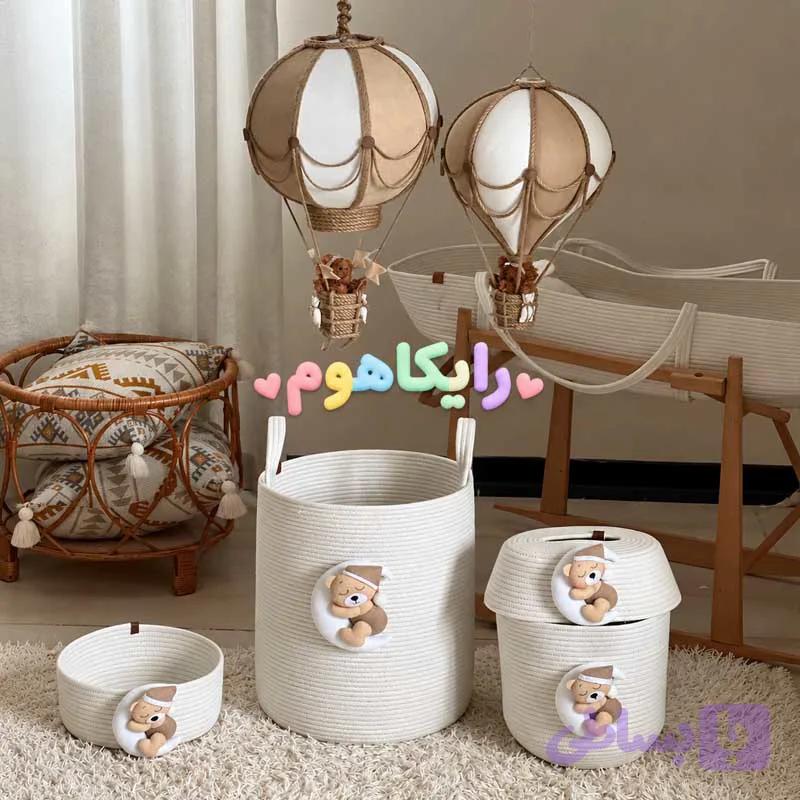 مجموعه اتاق کودک خرس خوابالو رایکا samd002 — تصویر 1