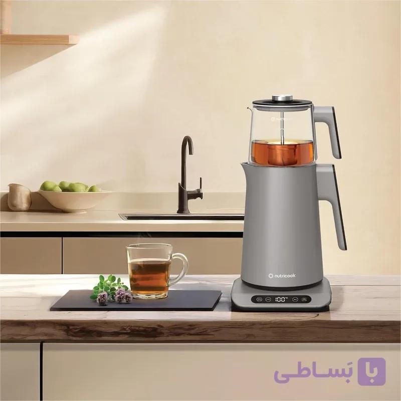 چای ساز نوتریکوک مدل KTM330 ظرفیت ۱.۷ لیتر و کتری ۱ لیتر — تصویر 1