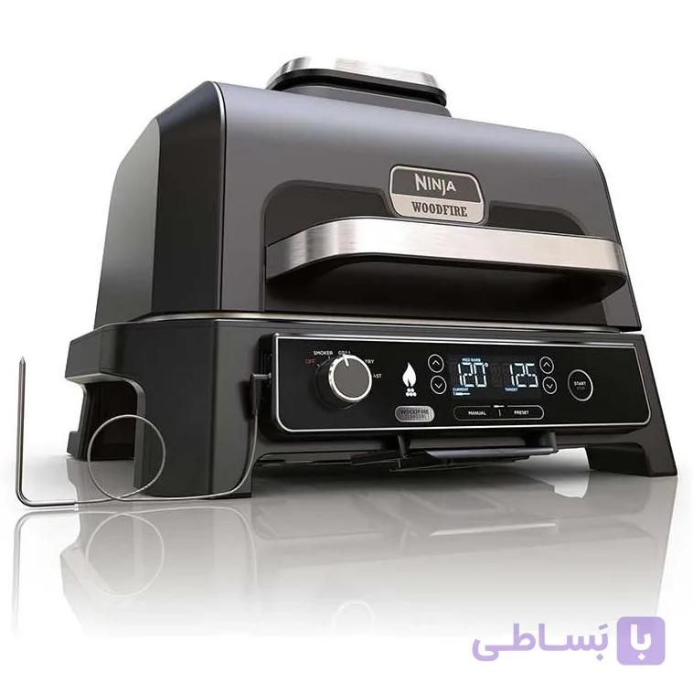 گریل برقی نینجا مدل OG850 با بدنه استیل چند کاره — تصویر 1