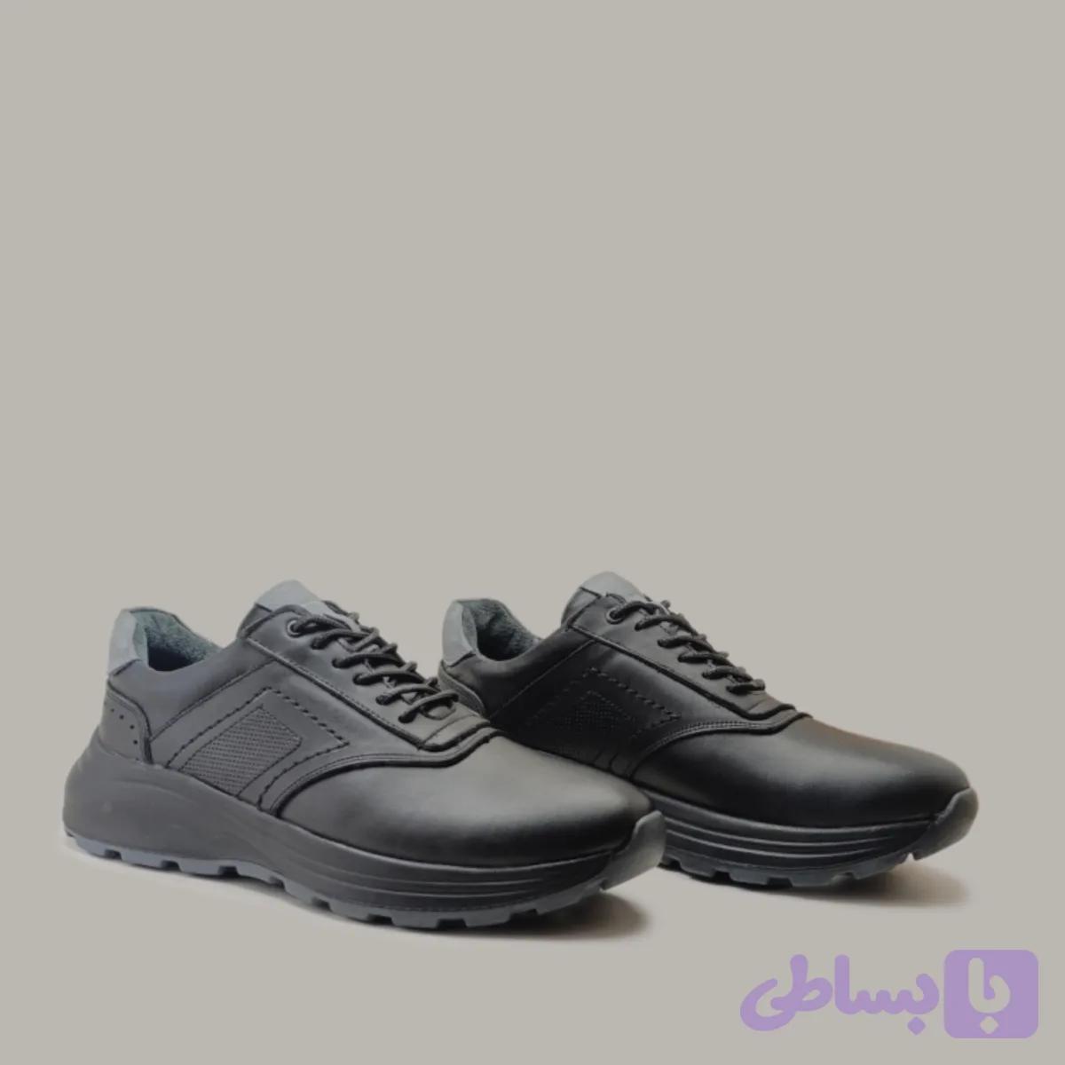 کفش روزمره مردانه طبی فول ارتوپدیک چرم طبیعی si217