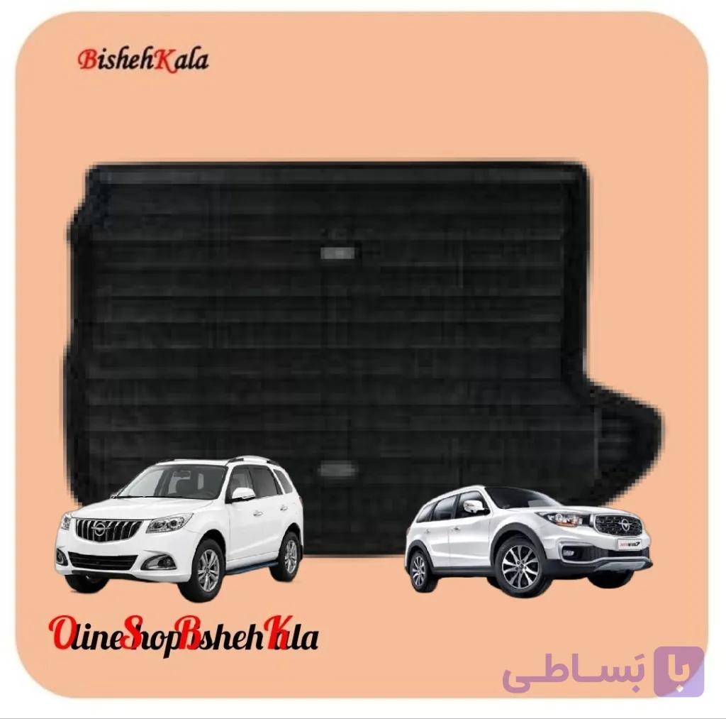 کفپوش طوسی مشکی سه بعدی موکتی خودرو هایما S5 کد(7) — تصویر 1