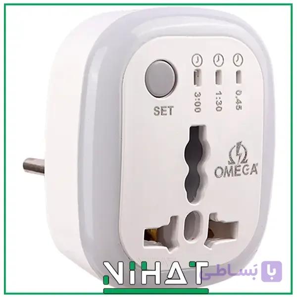 مبدل برق تایمر دار امگا مدل M100