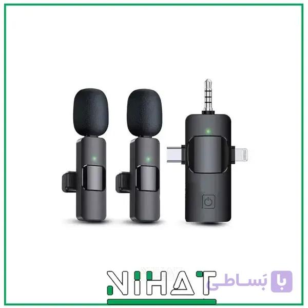 میکروفن بی سیم ترانیو TRANYOO مدل T-MC21 — تصویر 1