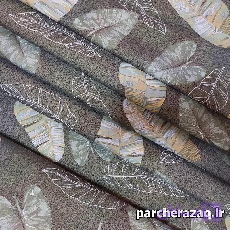 پارچه ملحفه برگ کاغذی طوسی تیره — تصویر 1
