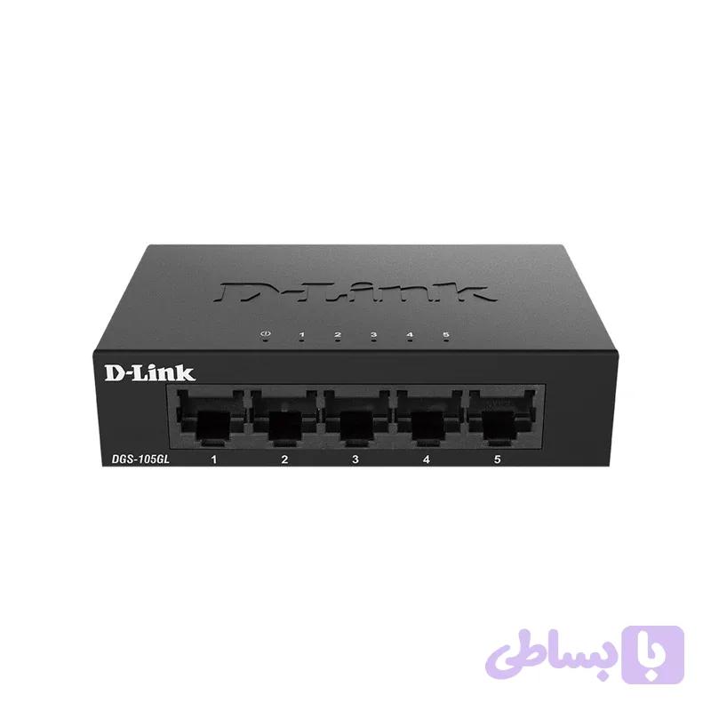 سوییچ 5 پورت گیگابیت دی لینک مدل DGS-105GL