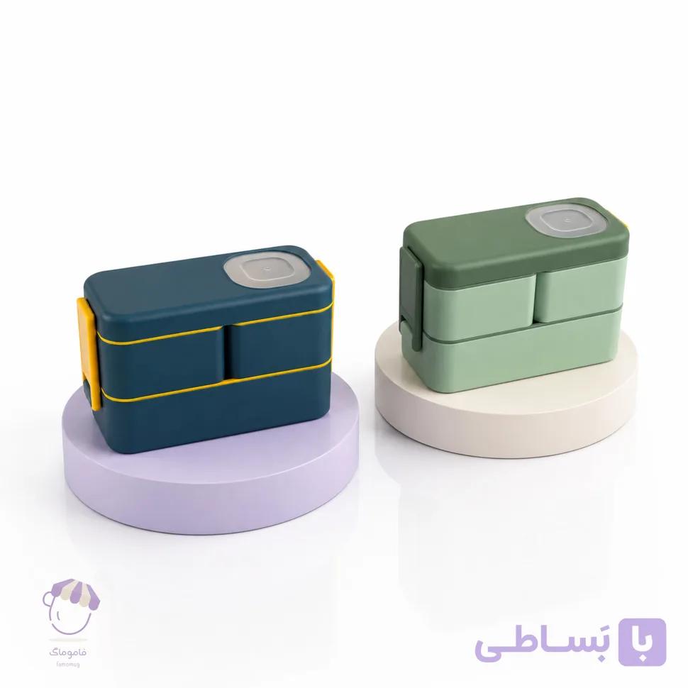 ظرف غذا دو طبقه یاکادا ۱۰۵۰ میلی‌لیتر — تصویر 1