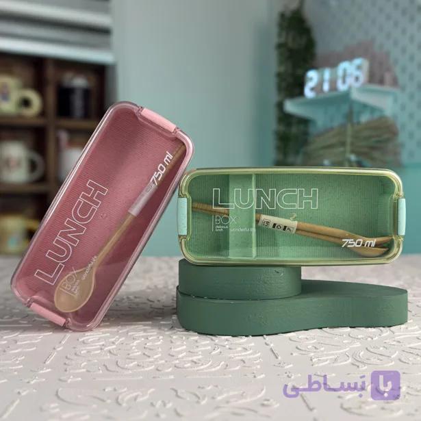 لانچ باکس بامبو 750 میل دوطبقه — تصویر 1