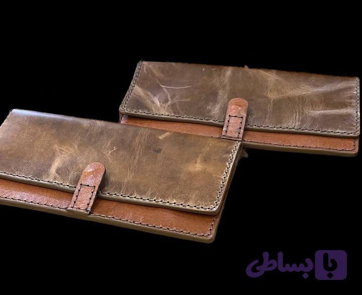 کیف پول چرم دست دوز