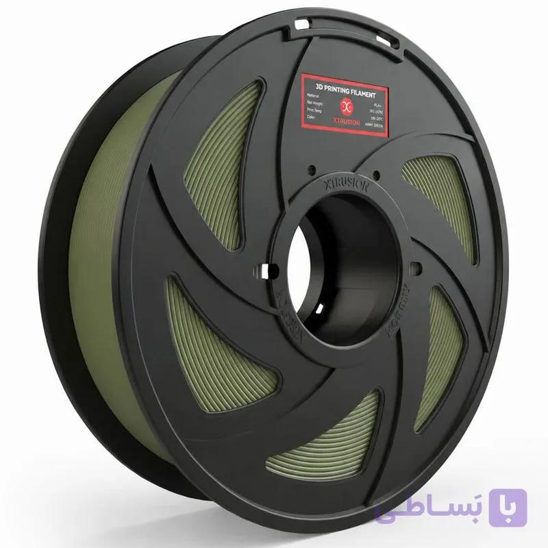 فیلامنت ABS Premium اکستروژن 1.75میلیمتر 1کیلوگرم سبز ارتشی(Army Green)