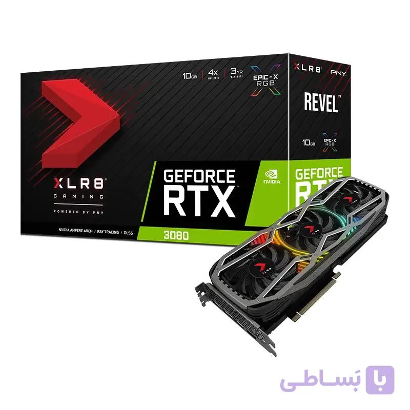 کارت گرافیک PNY GeForce RTX 3080 10GB XLR8 — تصویر 1