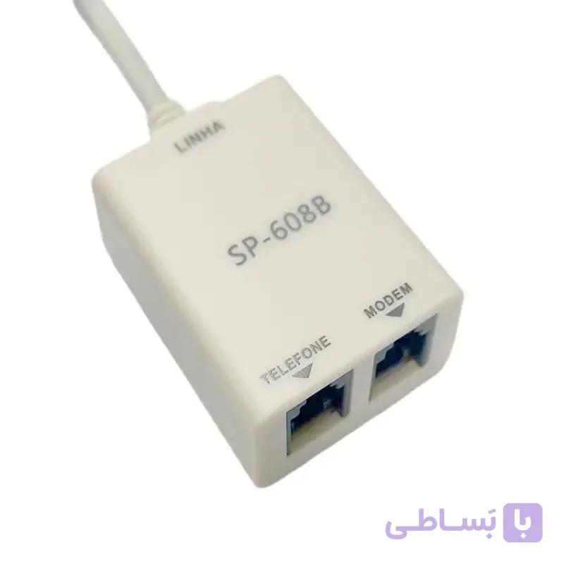 اسپلیتر نویزگیر اورجینال مودم ADSL و خط تلفن ANATEL LINHA SP-608B — تصویر 1