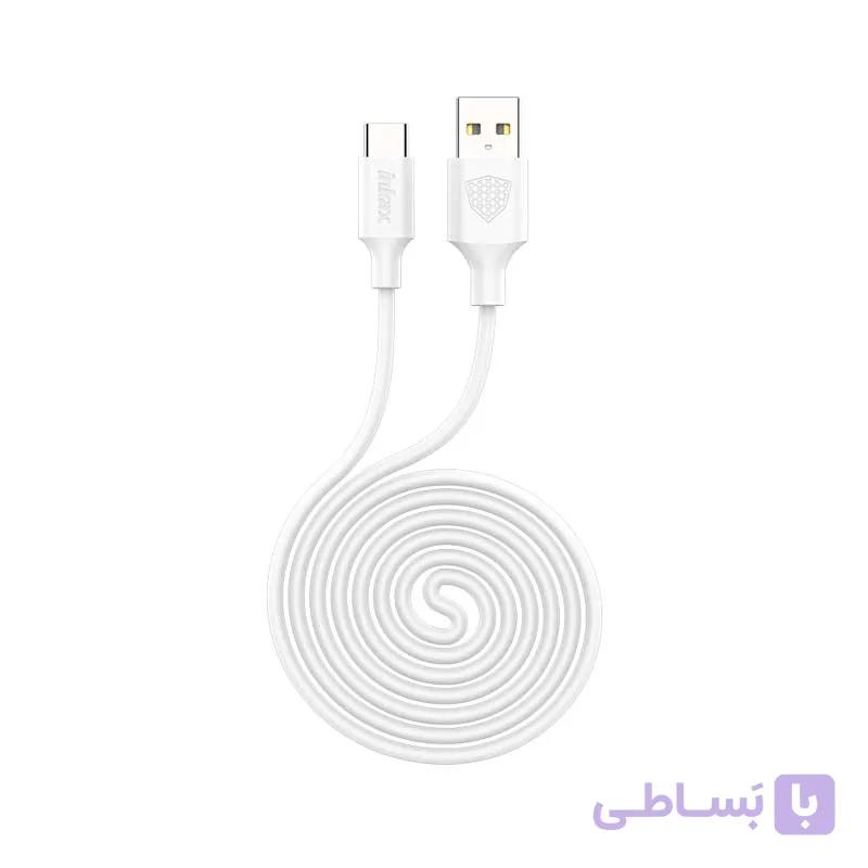 کابل شارژ تایپ سی INKAX CB-03 یک متری 2.1A — تصویر 1
