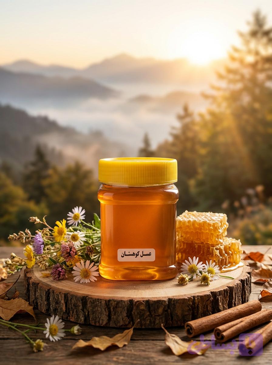 عسل کوهستان (نیم کیلویی)