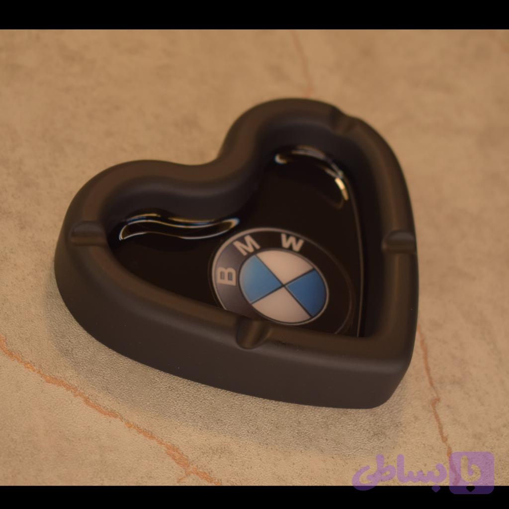 زیرسیگاری مدل قلب طرح BMW