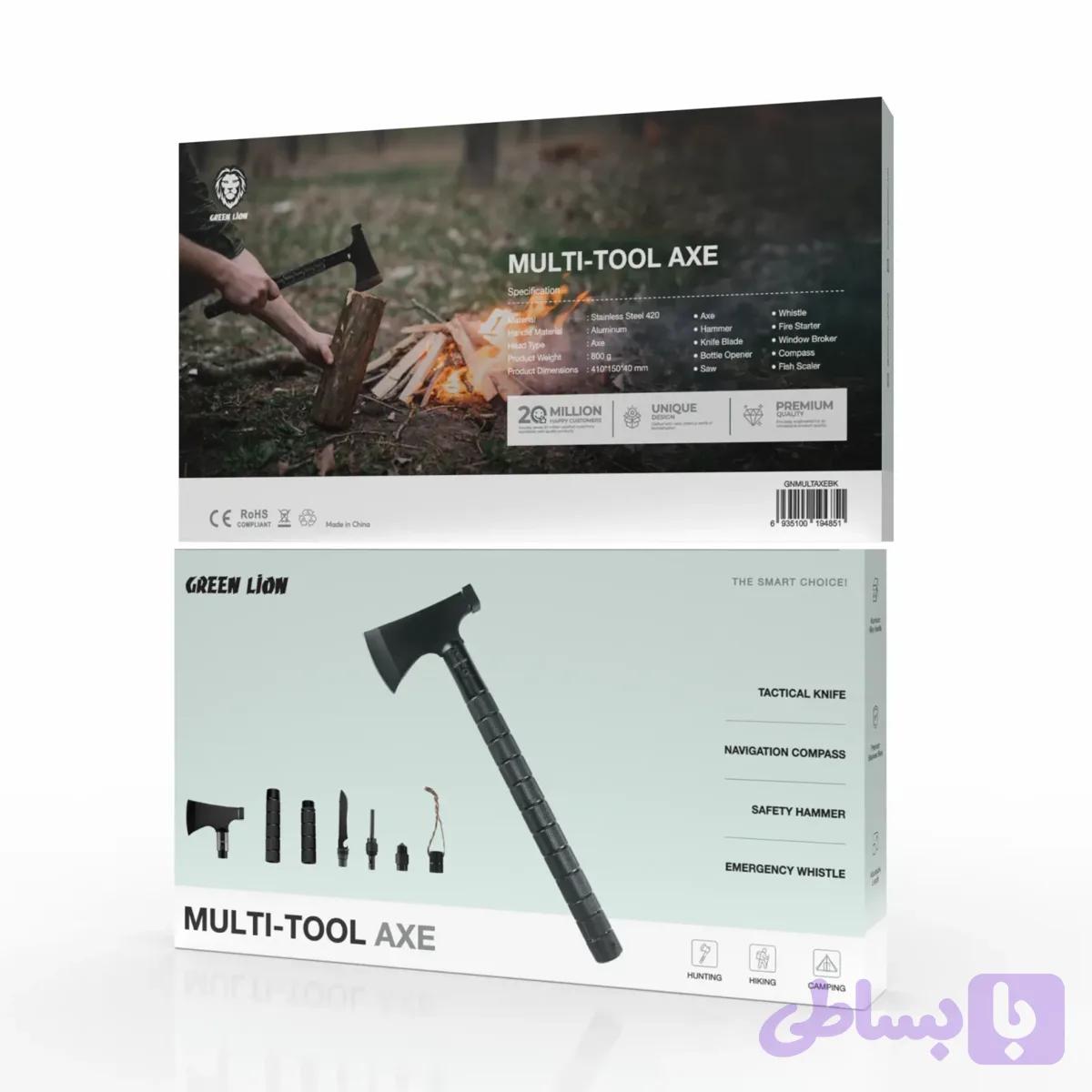 تبر چندکاره گرین لاین مدل MULTI-TOOL AXE