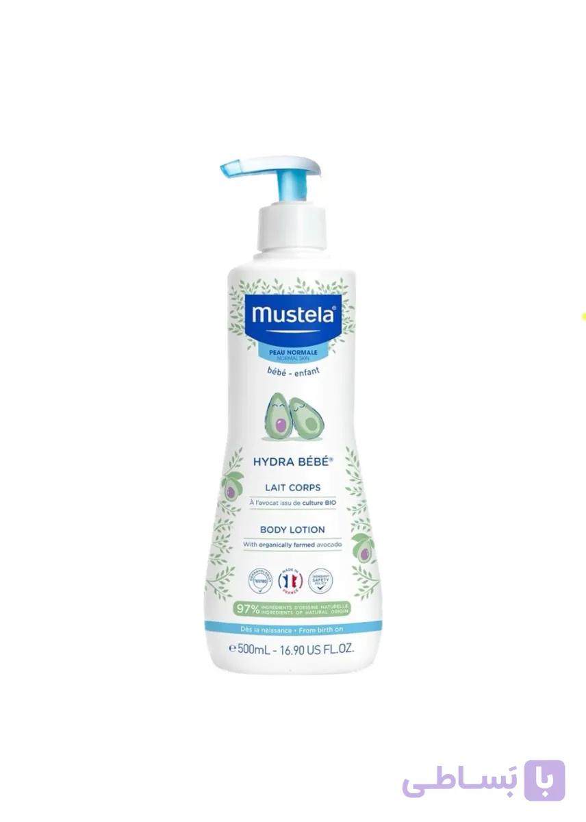 لوسیون بدن هیدرا ب ب Mustela ماستلا 500 میل — تصویر 1