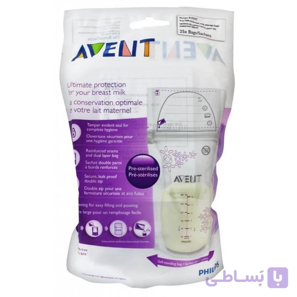 کیسه ذخیره شیر مادر اونت Avent — تصویر 1
