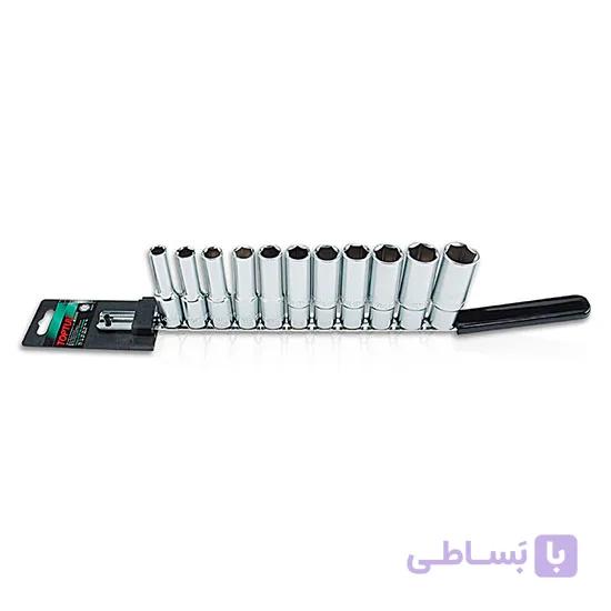 ست بکس 1/2 ریلی 6 پر بلند 11 عددی تاپتول تایوان شناسه محصول: GAAQ1106