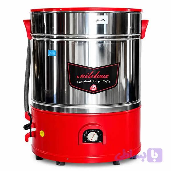 لباسشویی و پتو شور استیل 75 کیلویی خشک کن دار مایللوکس